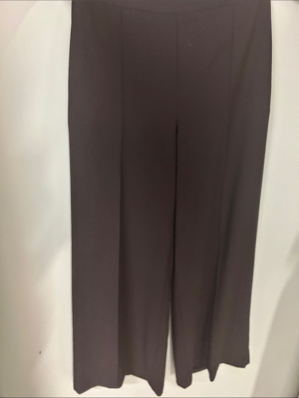 Black Wide-Leg Women's Pants